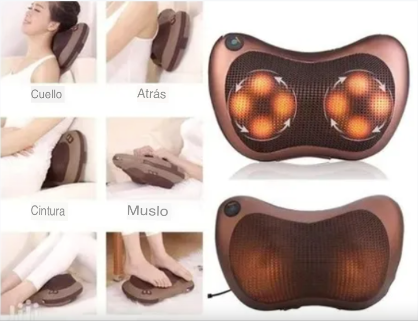 Masajeador de Cuello Inteligente | Alivio y Relajación Total