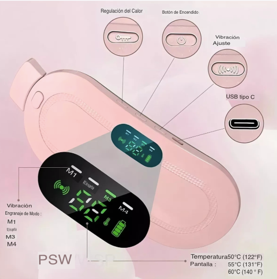 Cinturón Térmico Aliviador de Cólicos | Tu Aliado Contra el Dolor