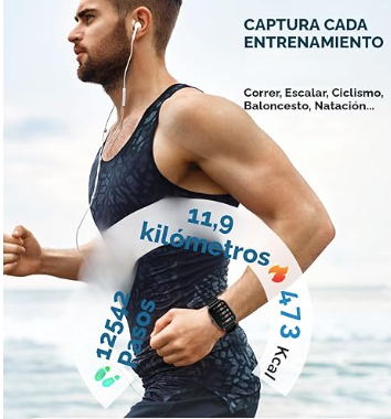 Combo SmartSet | Audífonos i12 TWS + Smartwatch T500