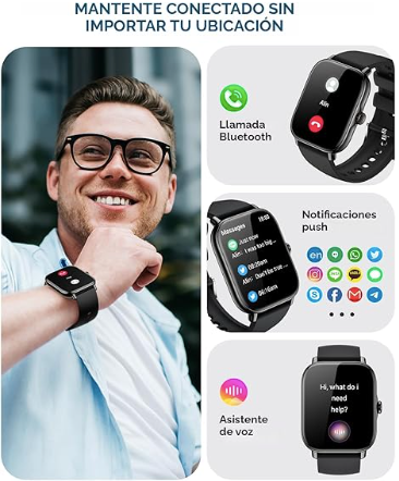 Combo SmartSet | Audífonos i12 TWS + Smartwatch T500