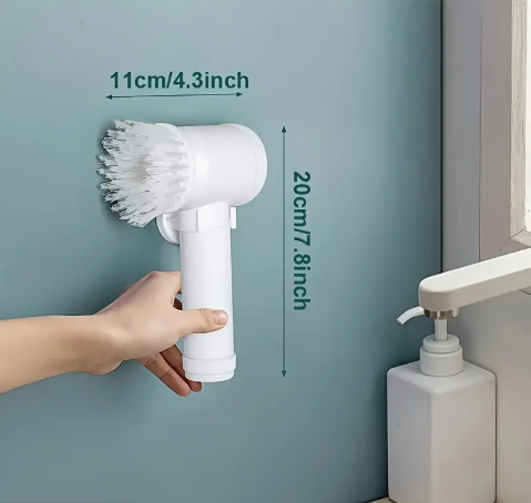 Cepillo Eléctrico de Limpieza 5 en 1 | Limpieza potente, portatil y en minutos