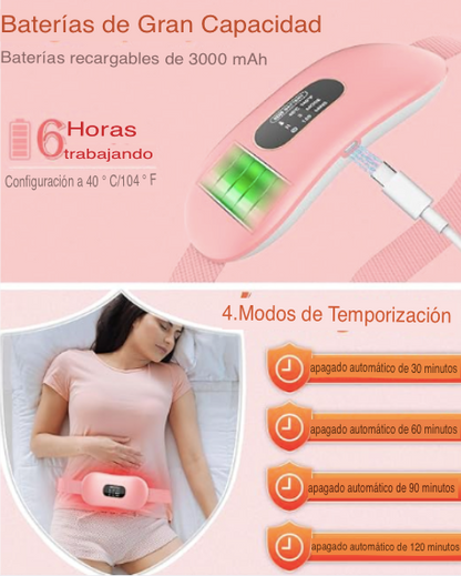 Cinturón Térmico Aliviador de Cólicos | Tu Aliado Contra el Dolor